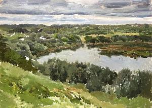 Река Нерль. Село Петрово-Городище